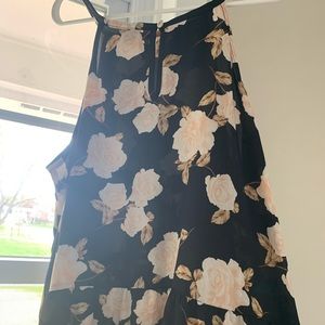 Floral High Neck Sleeveless Tank Torrid